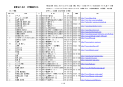 禁煙ねット石川ホームページ掲載リスト