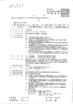 公告第47号