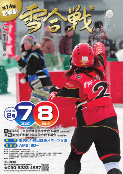 宮城県 - 一般社団法人 日本雪合戦連盟