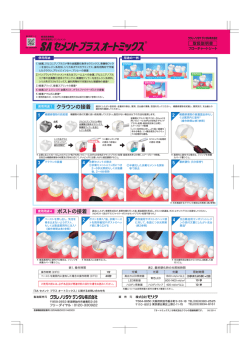 取扱説明書 - クラレノリタケデンタル株式会社