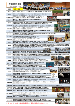 今宮高校の部活一覧表