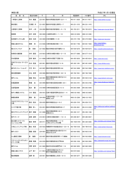 神奈川県 平成27年1月1日現在
