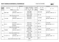 【旭区】 - 横浜市