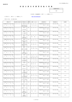 派 遣 元 責 任 者 講 習 実 施 日 程 書