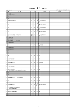 1月予定（PDF） - 静岡大学教育学部附属学校