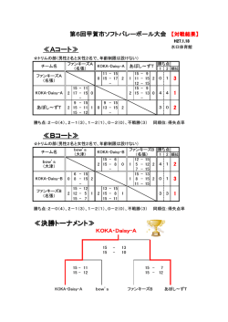 トリム - 甲賀市バレーボール協会