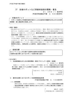先端ロボットなど革新的技術の開発・普及（PDF：571KB）