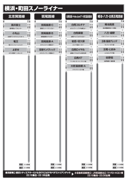 横浜・町田スノーライナー