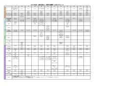 17年間スケジュール