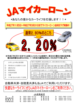 マイカーローン[PDF]