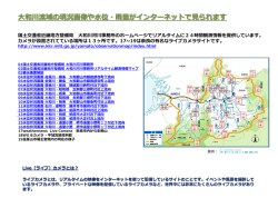 大和川のライブカメラ
