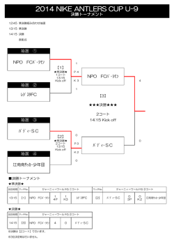 2014 NIKE ANTLERS CUP U-9 - So-net