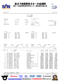 県高 女子大回転