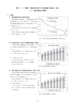 （農地・農業用水等の生産基盤の確保・保全）（PDF形式 848