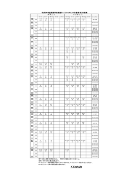 訂正後 - 関西学生テニス連盟