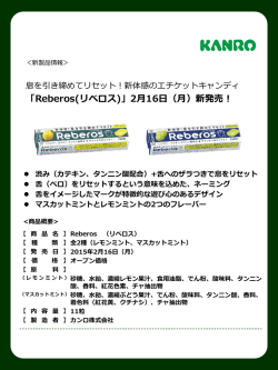 新体感！息を引き締めてリセット！「Reberos（リベロス）」