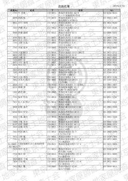 会員名簿（PDF） - 東京土地家屋調査士会