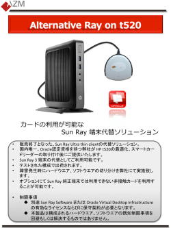 Alternative Ray on t520 カタログ