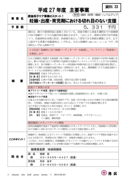 妊娠・出産・育児期における切れ目のない支援（PDF：368KB）