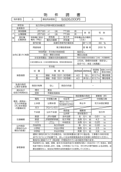 物件調書(PDF:10KB)