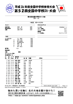 2 - 青森県スキー連盟