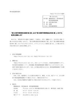 第4期堺市障害福祉計画（案）