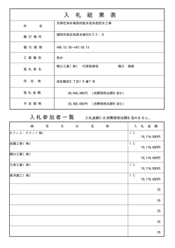 夫婦石浄水場高所配水池外面防水工事 （4kbyte）