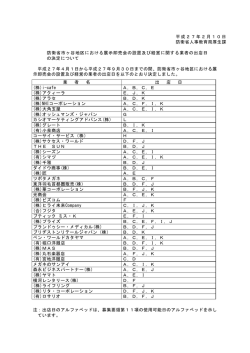 平成27年2月10日 防衛省人事教育局厚生課 防衛省市ヶ谷地区