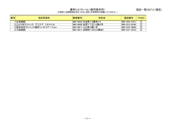 通所ﾘﾊﾋﾞﾘﾃｰｼｮﾝ（鹿児島市内） 指定一覧(H27.2.1現在) －1－