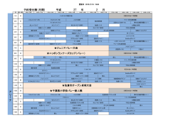 予約受付簿（月間） 平成 27 年 2 月 ア リ ー ナ