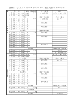 タイムテーブル（ダウンロードはこちらから。pdfファイル