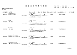 建 設 業 許 可 業 者 名 簿
