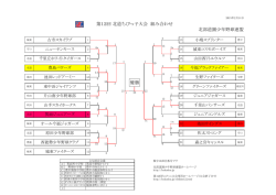 第12回 北道ちびっ子大会 組み合わせ 北部道圓少年野球連盟 優勝