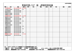 青森市営バス「 佃 」停留所時刻表