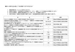 危険物であっても機内への持込又はお預かり出来るもの
