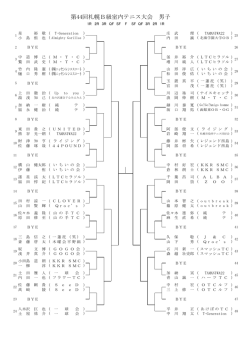 第44回札幌B級室内テニス大会 男子