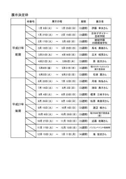 展示決定枠 (PDF形式, 44.55KB)