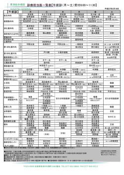 肺がん・呼吸器疾患センター