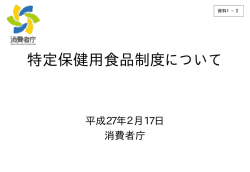 消費者庁 提出資料（PDF形式：423KB）