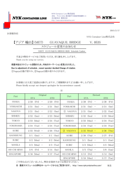 MET - NYK Container Line