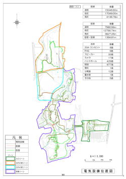 電気設備位置図 凡 例