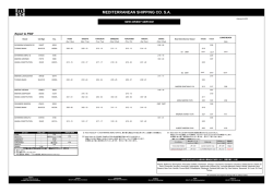MEDITERRANEAN SHIPPING CO. SA