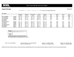 Europa/Mediterranean