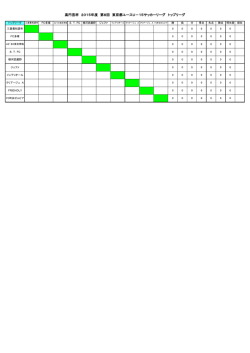 高円宮杯 2015年度 第8回 東京都ユースU－15サッカーリーグ トップ