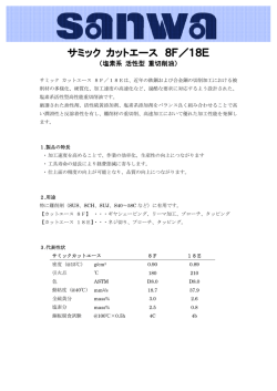 サミック カットエース 8F／18E