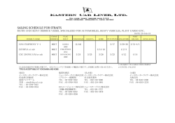 海峡地 - イースタンカーライナー