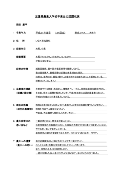 岡田康平 - MATe（三重県農業技術情報システム）