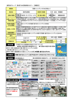 落薬インシデントゼロを目指して