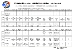 無料公開講座 - 福井の大学受験予備校 シャトル