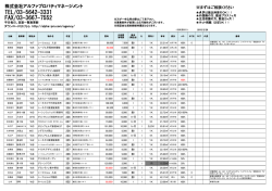 TEL/03-5642-3331 FAX/03-3667-7552